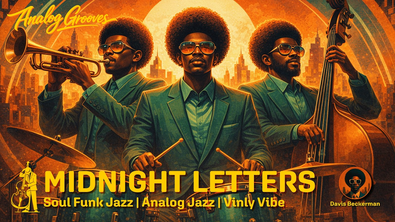 Midnight Letters - 1970s Soul Funk Jazz Album by Davis Beckerman