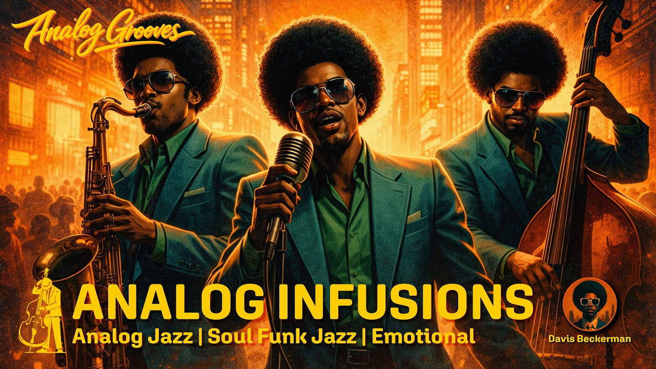 Analog Infusions - 1970s Soul Funk Jazz Album by Davis Beckerman