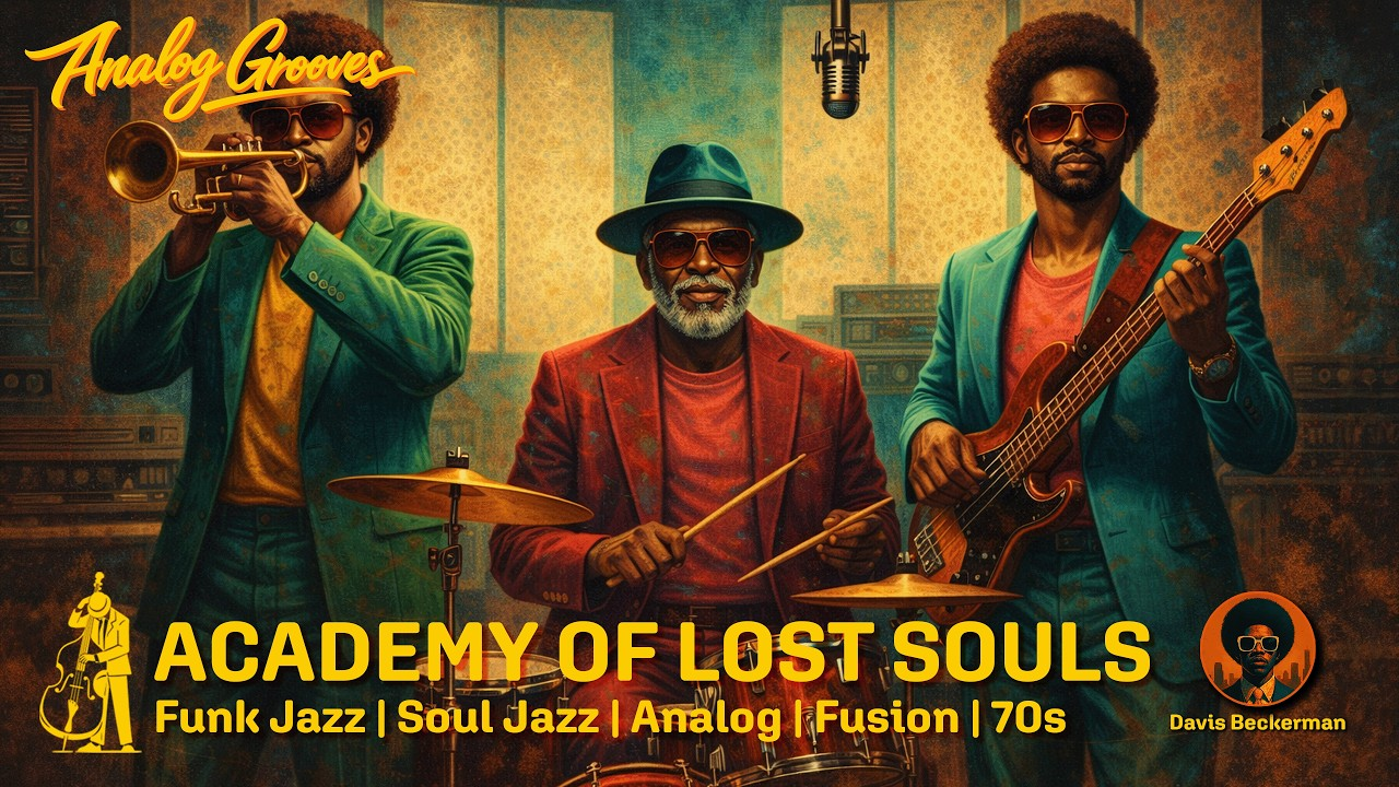 Academy of Lost Souls - 1970s Soul,
Jazz-Funk,
Cinematic Jazz Album by Davis Beckerman
