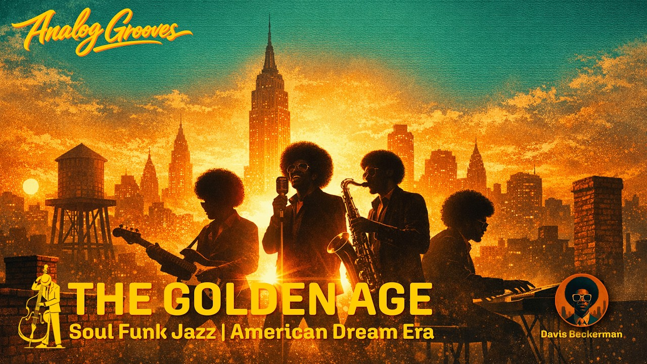 The Geometry of Silence - Soul Funk Jazz,
Vintage Soul, 
1960s-70s American Funk Jazz Album by Davis Beckerman