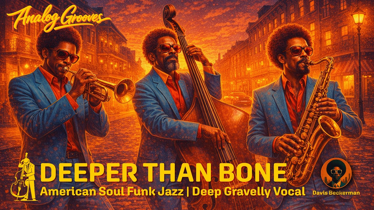Deeper Than Bone - Soul Funk Jazz Album by Davis Beckerman