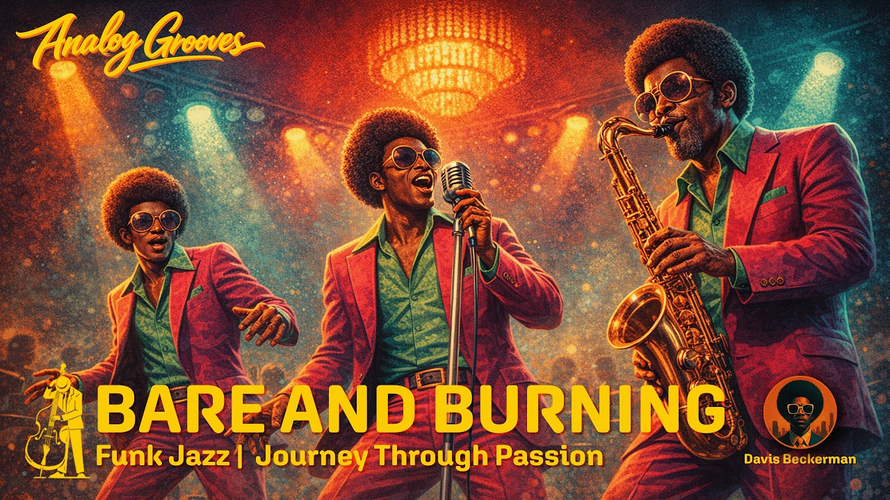 Bare and Burning - Soul Funk Jazz Album by Davis Beckerman
