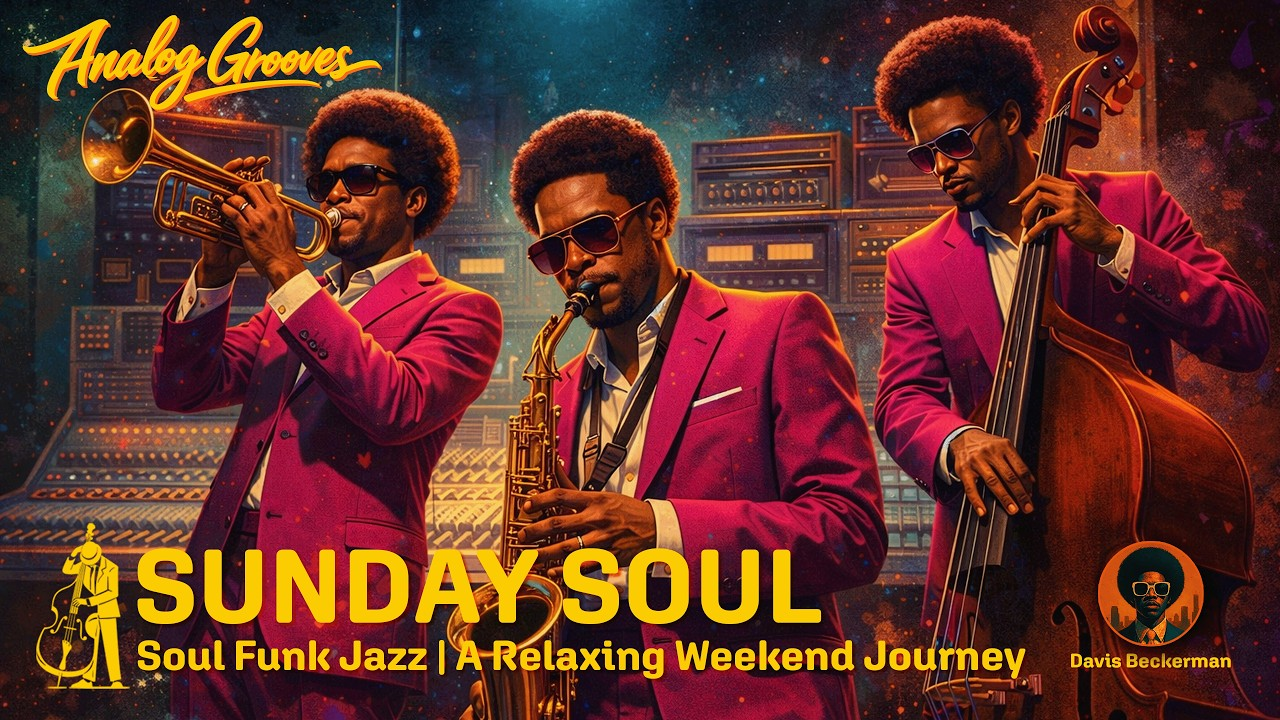 Sunday Soul - 1970s Soul Funk Jazz Album by Davis Beckerman