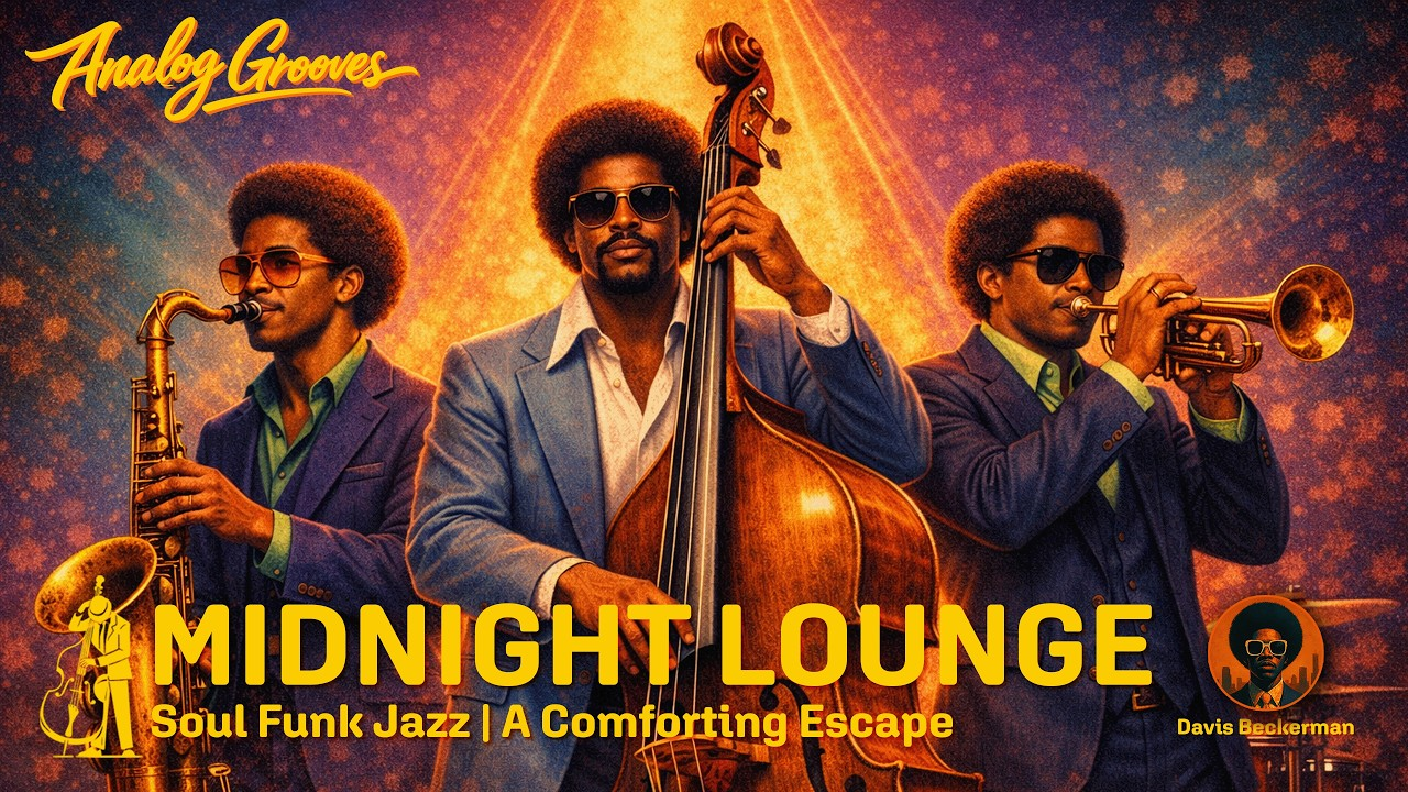 Midnight Lounge - 1970s Soul Funk Jazz Album by Davis Beckerman