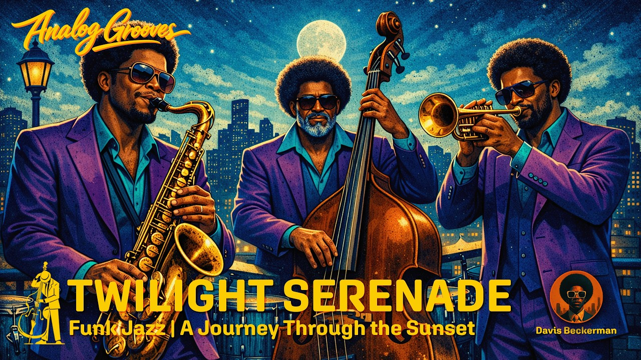 Twilight Serenade - 1970s Soul Funk Jazz Album by Davis Beckerman