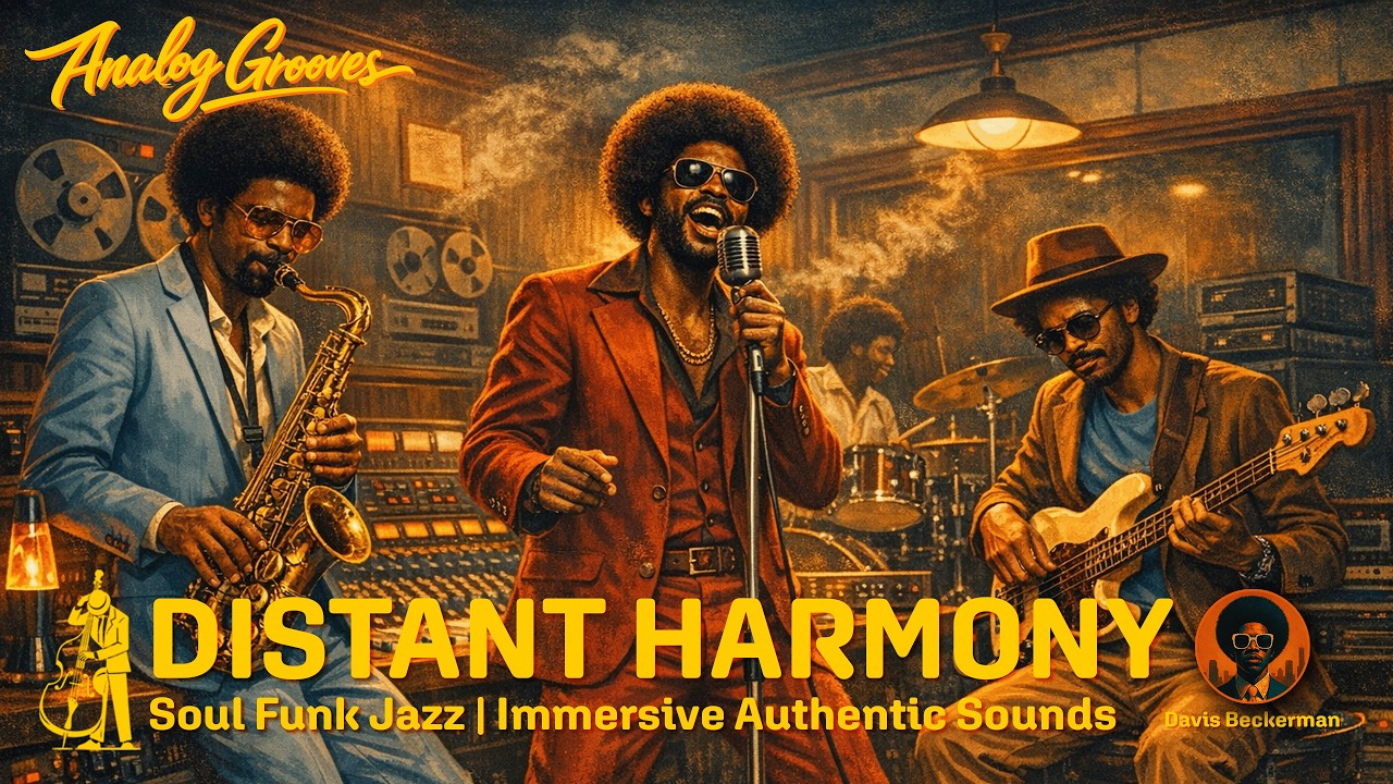 Distant Harmony - 1970s American Soul Funk Jazz Album by Davis Beckerman