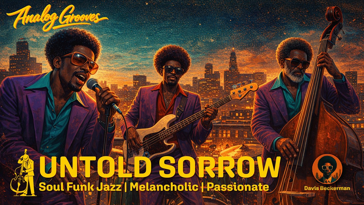 Untold Sorrow - 1970s American Soul Funk Jazz Album by Davis Beckerman