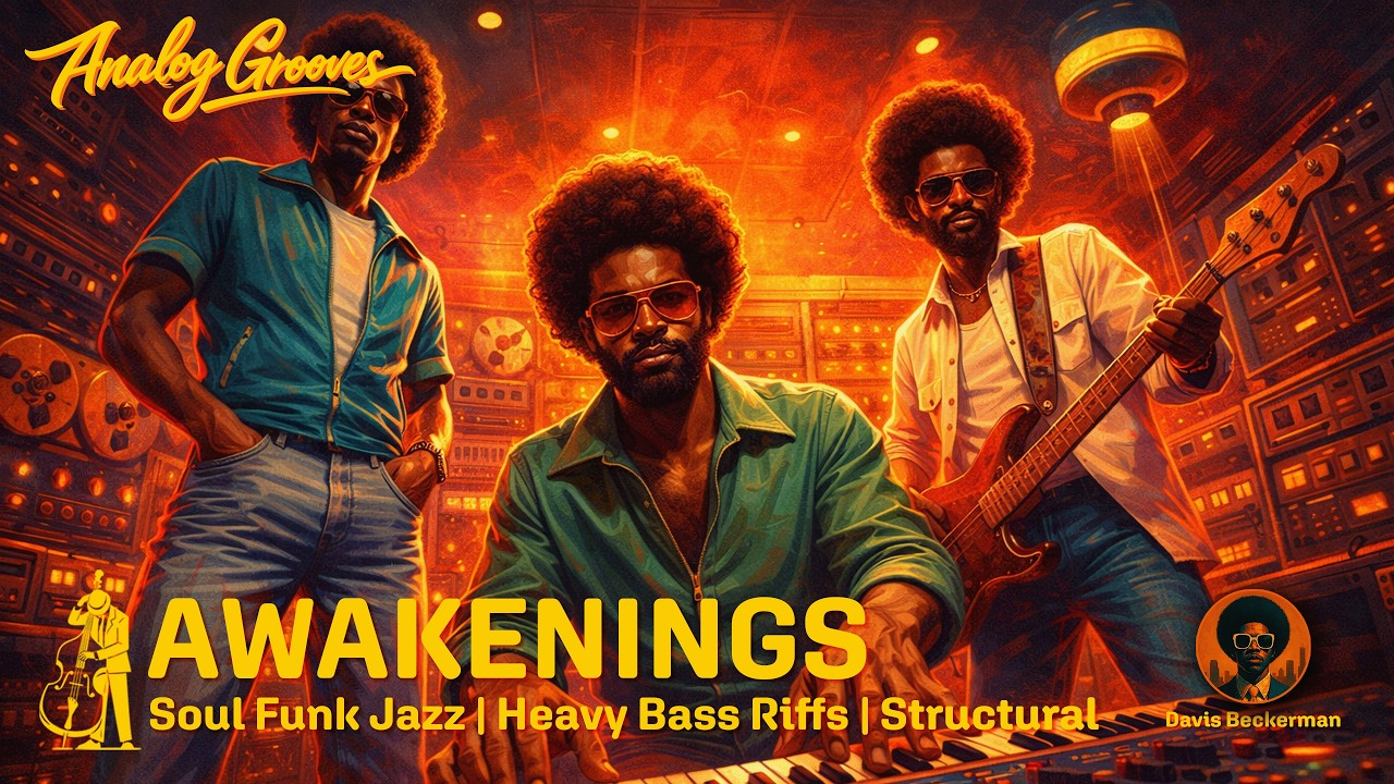 Awekenings - 1970s Soul Funk Jazz Album by Davis Beckerman