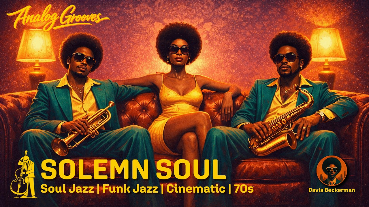 Solemn Soul - 1970s Cinematic Soul,
Soul-Jazz,
Funk Album by Davis Beckerman
