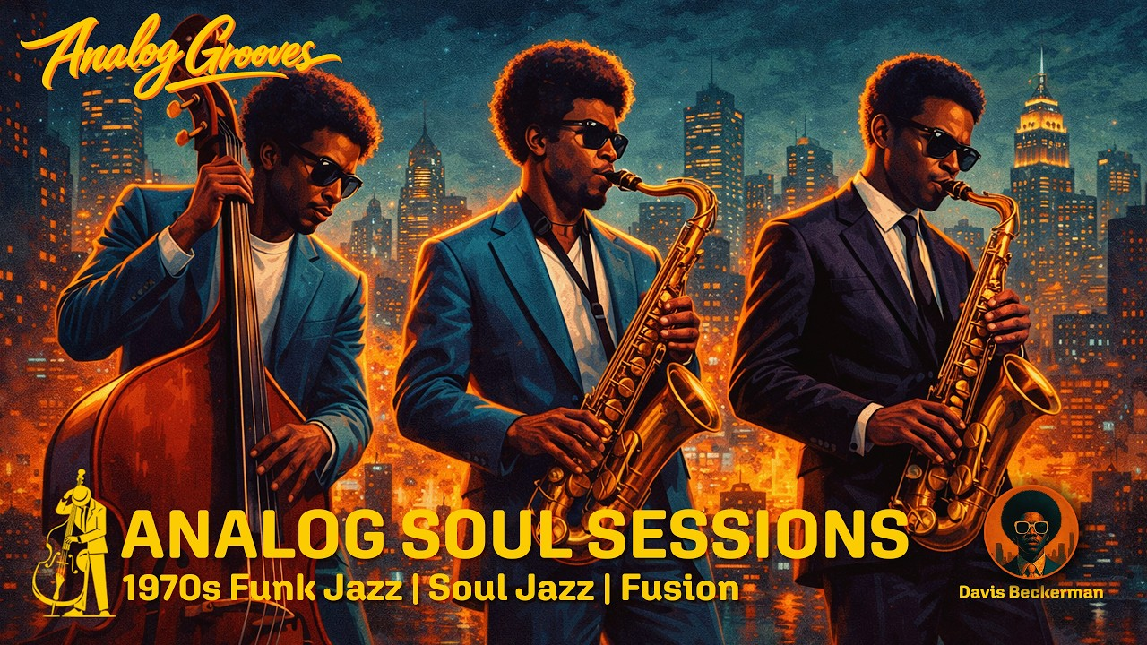 Analog Soul Sessions - 1970s African American Soul Funk Jazz Album by Davis Beckerman