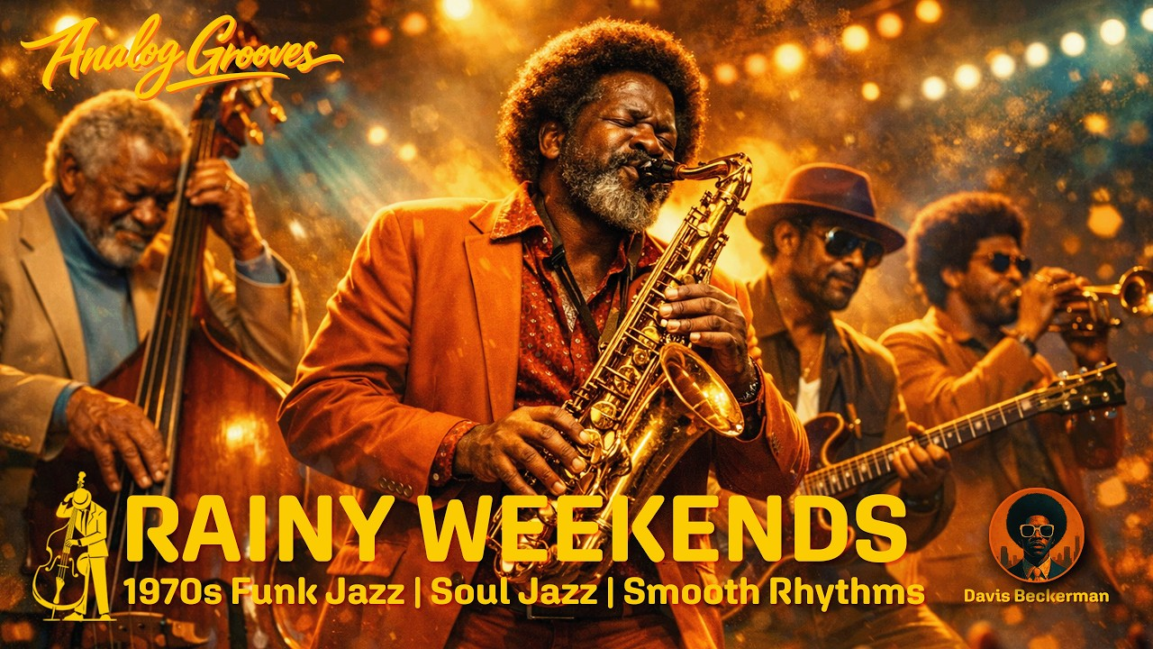Rainy Weekends - 1970s African American Soul Funk Jazz Album by Davis Beckerman