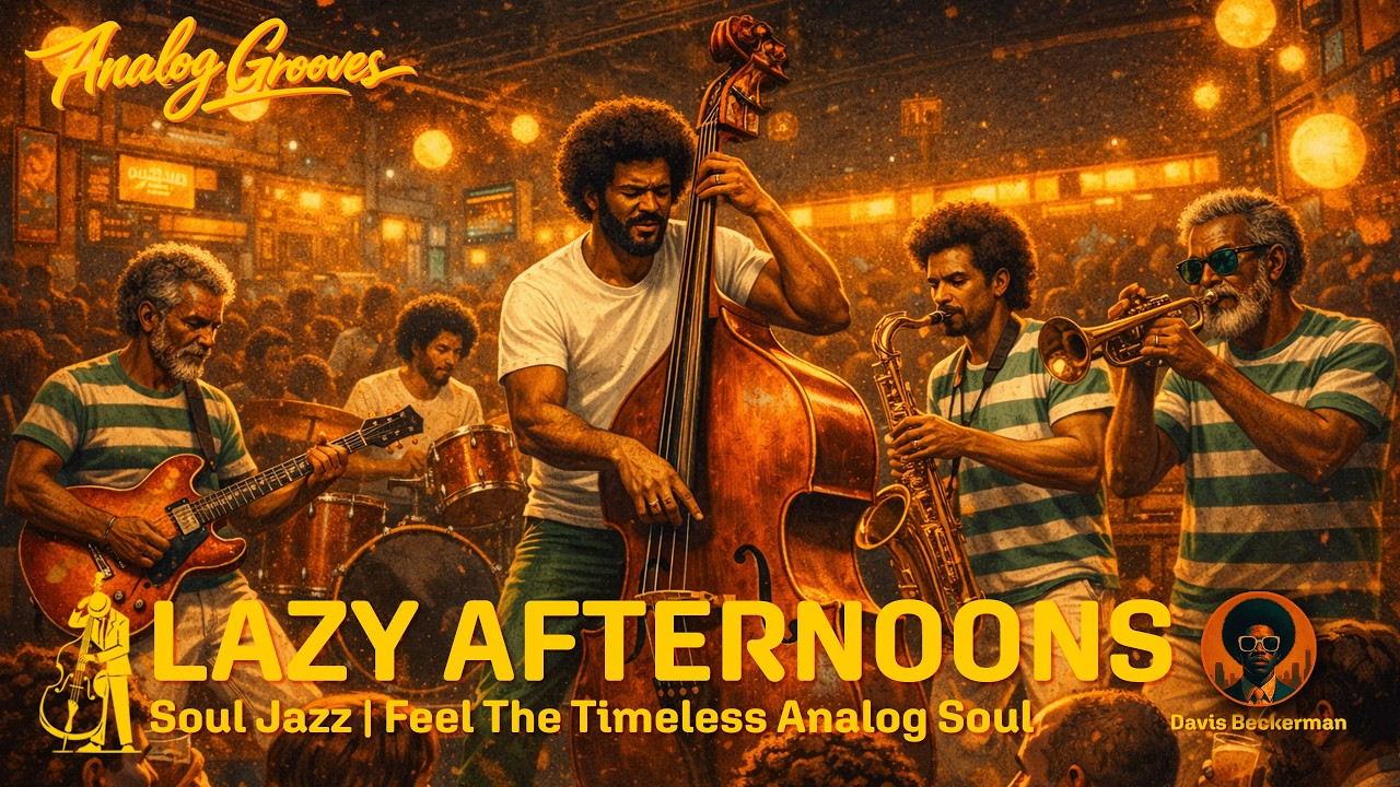 Lazy Afternoons - 1970s African American Soul Funk Jazz Album by Davis Beckerman