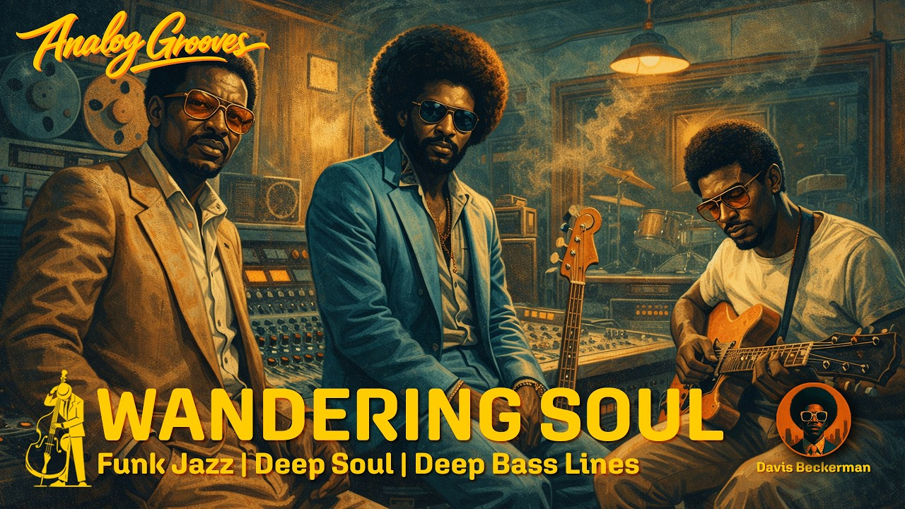 Wandering Soul - 1970s African American Soul Funk Jazz Album by Davis Beckerman