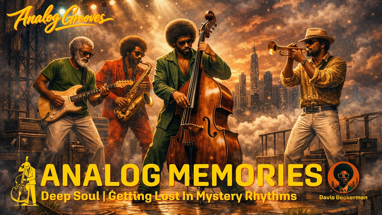 Analog Memories - 1970s African American Soul Funk Jazz Album by Davis Beckerman