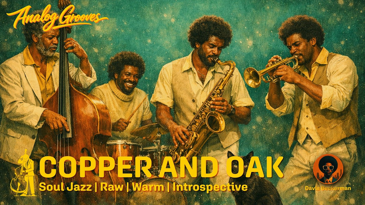 Copper & Oak - 1970s African American Soul Funk Jazz Album by Davis Beckerman