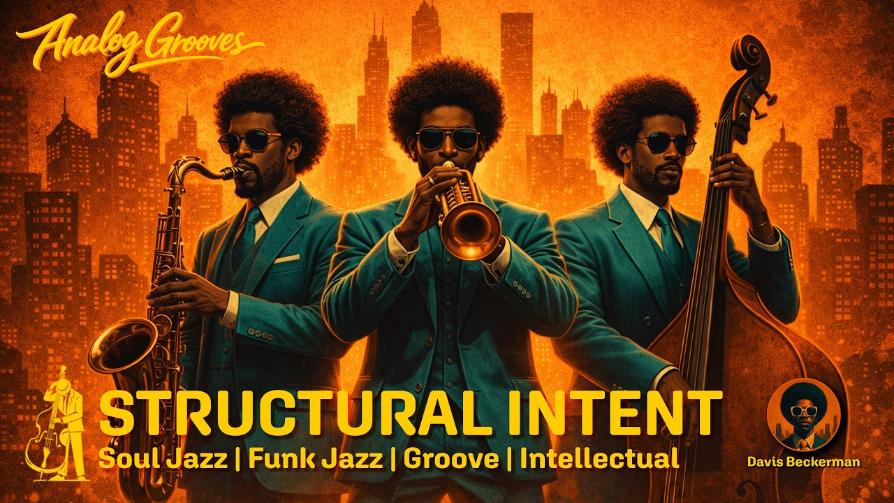 Structural Intent - 1970s Soul,
Funk,
Jazz-Fusion Album by Davis Beckerman