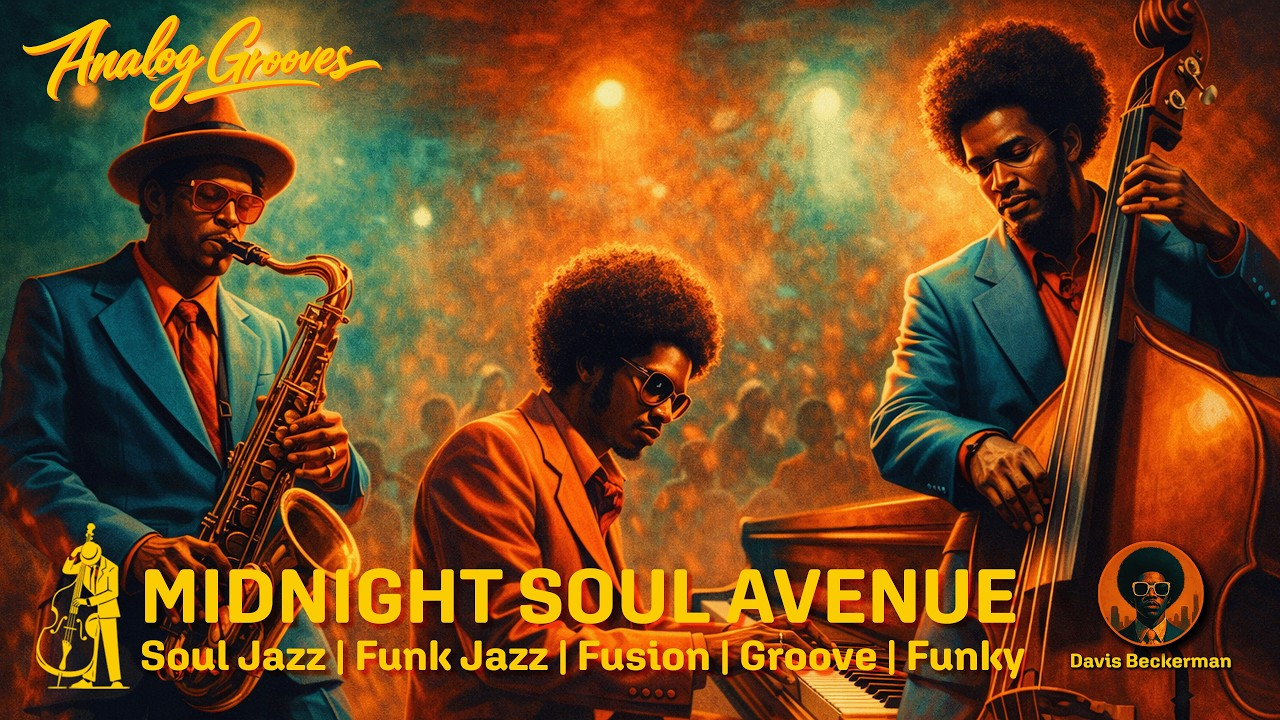 Midnight Soul Avenue - 1970s Soul Jazz,
Funk Soul Jazz,
Jazz Fusion Album by Davis Beckerman