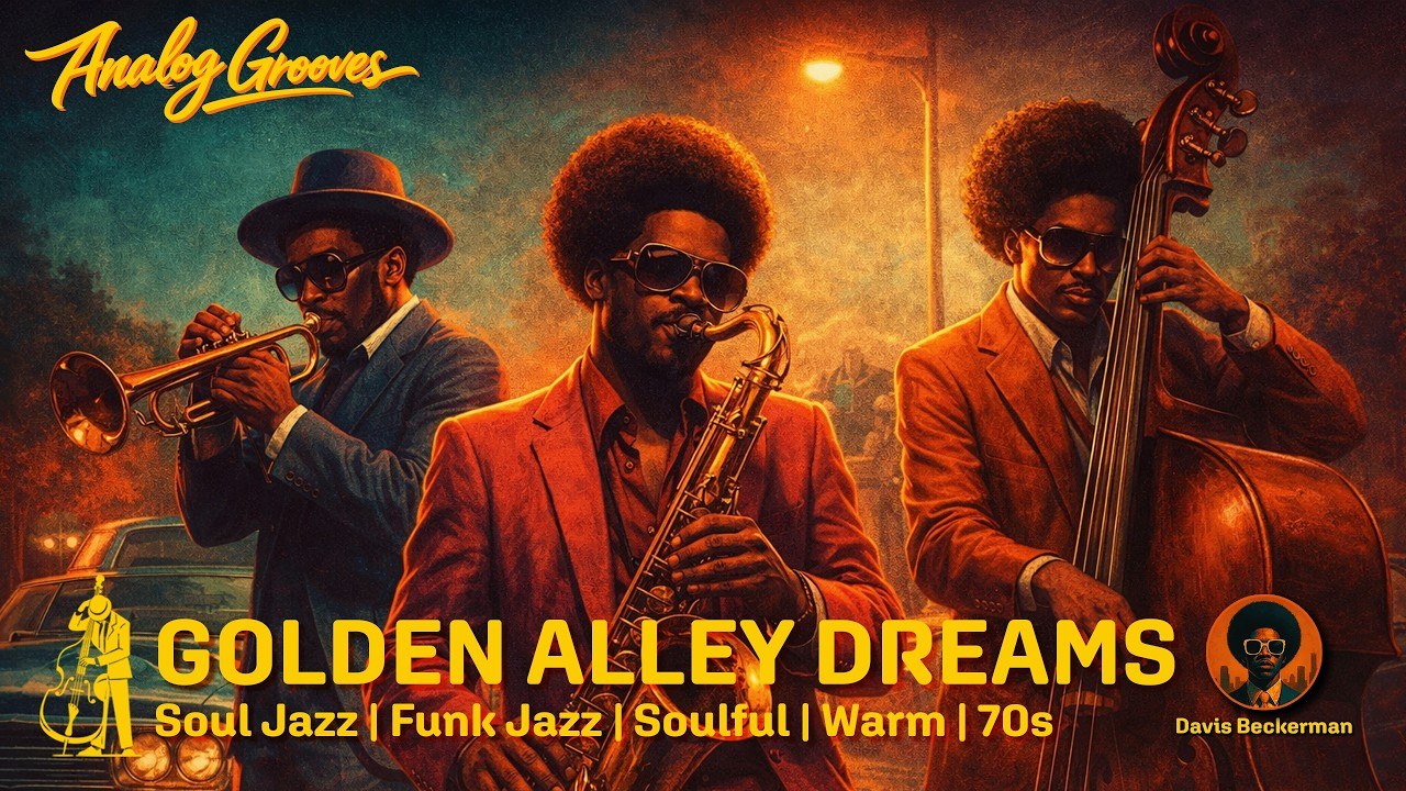 Golden Alley Dreams - 1970s Soul Funk Jazz, 
Funk Soul Jazz, 
Jazz Fusion Album by Davis Beckerman