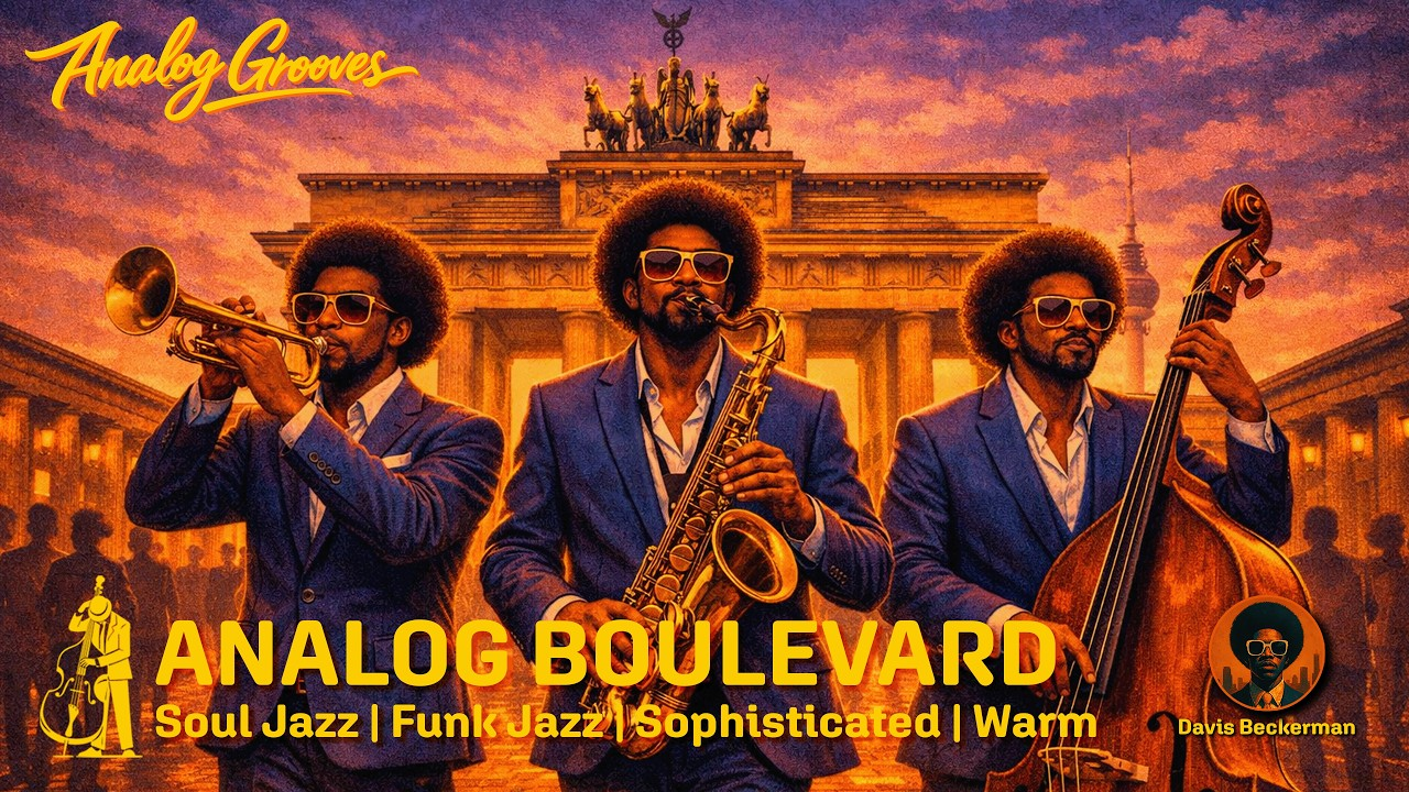 Analog Boulevard - 1970s African American Soul Funk Jazz Album by Davis Beckerman