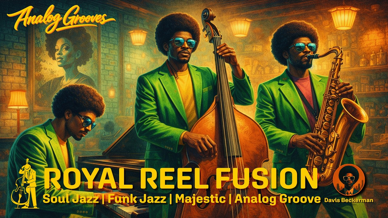 Royal Reel Fusion - 1970s African American Soul Funk Jazz Album by Davis Beckerman