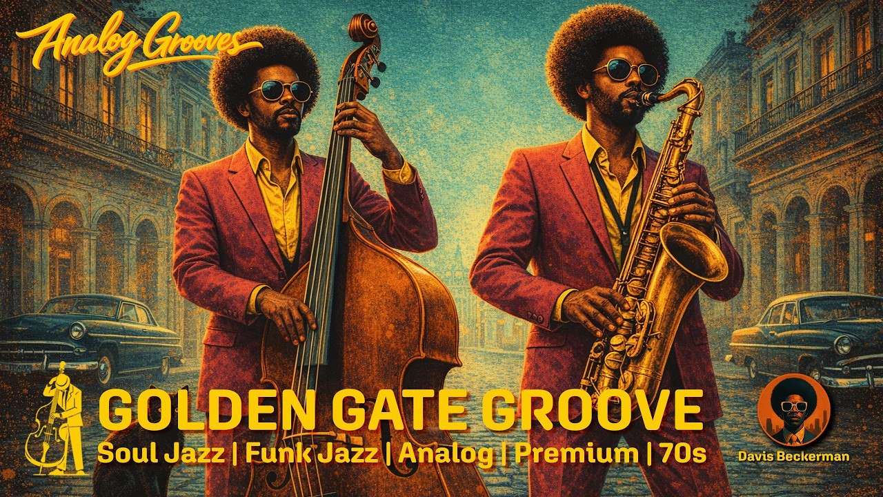 Golden Gate Groove - 1970s African American Soul Funk Jazz Album by Davis Beckerman