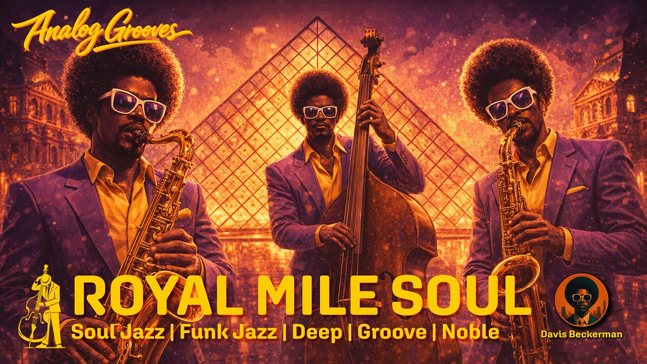 Royal Mile Soul - 1970s African American Soul Funk Jazz Album by Davis Beckerman