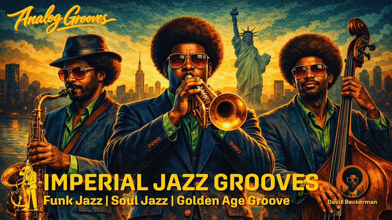 Imperial Jazz Grooves - 1970s African American Soul Funk Jazz Album by Davis Beckerman