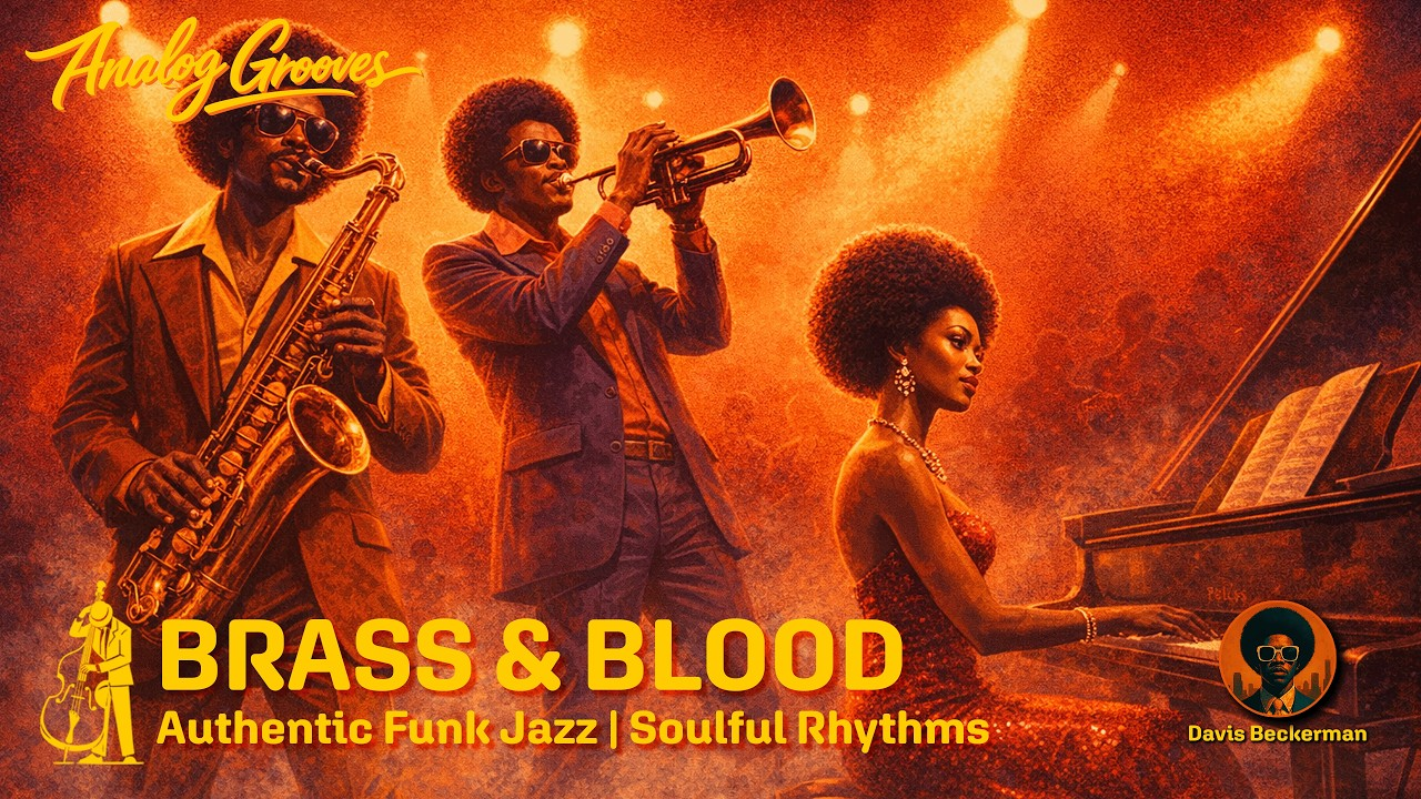 Brass & Blood - Funk Jazz,
Soul-Fusion,
Acid Jazz Album by Davis Beckerman
