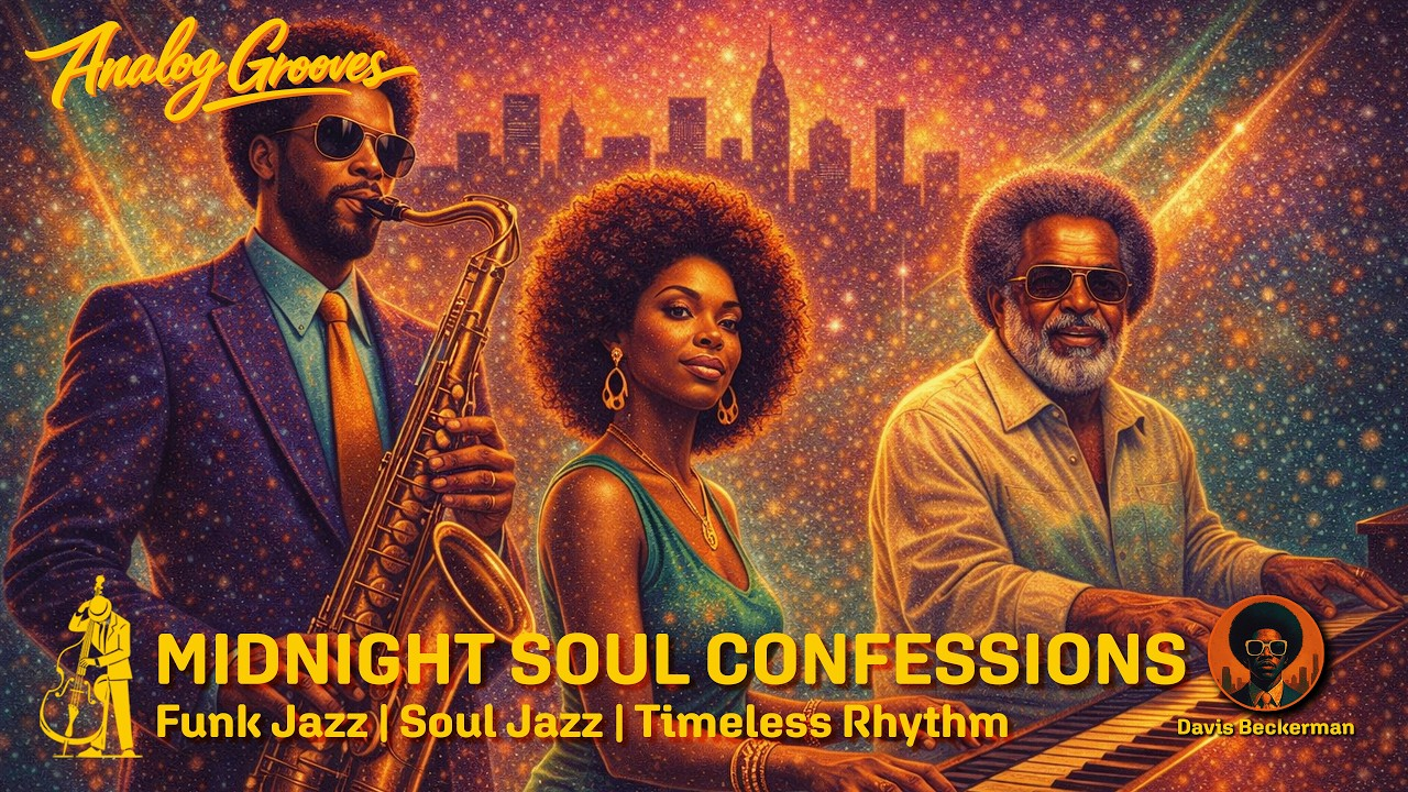 Midnight Soul Confessions - Funk Soul Jazz,
Fusion Jazz,
1970s Soul Jazz Album by Davis Beckerman