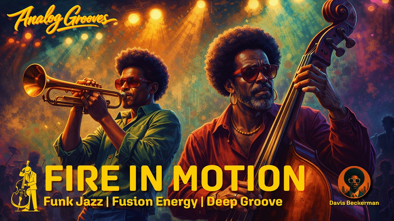 Fire in Motion - Funk Soul Jazz,
Fusion Jazz,
1970s Inspired Groove Album by Davis Beckerman