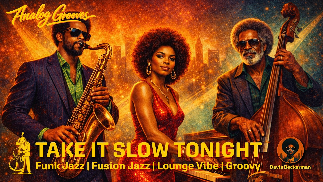 Take It Slow Tonight - Funk Soul Jazz,
Fusion Jazz,
1970s Inspired Groove Album by Davis Beckerman