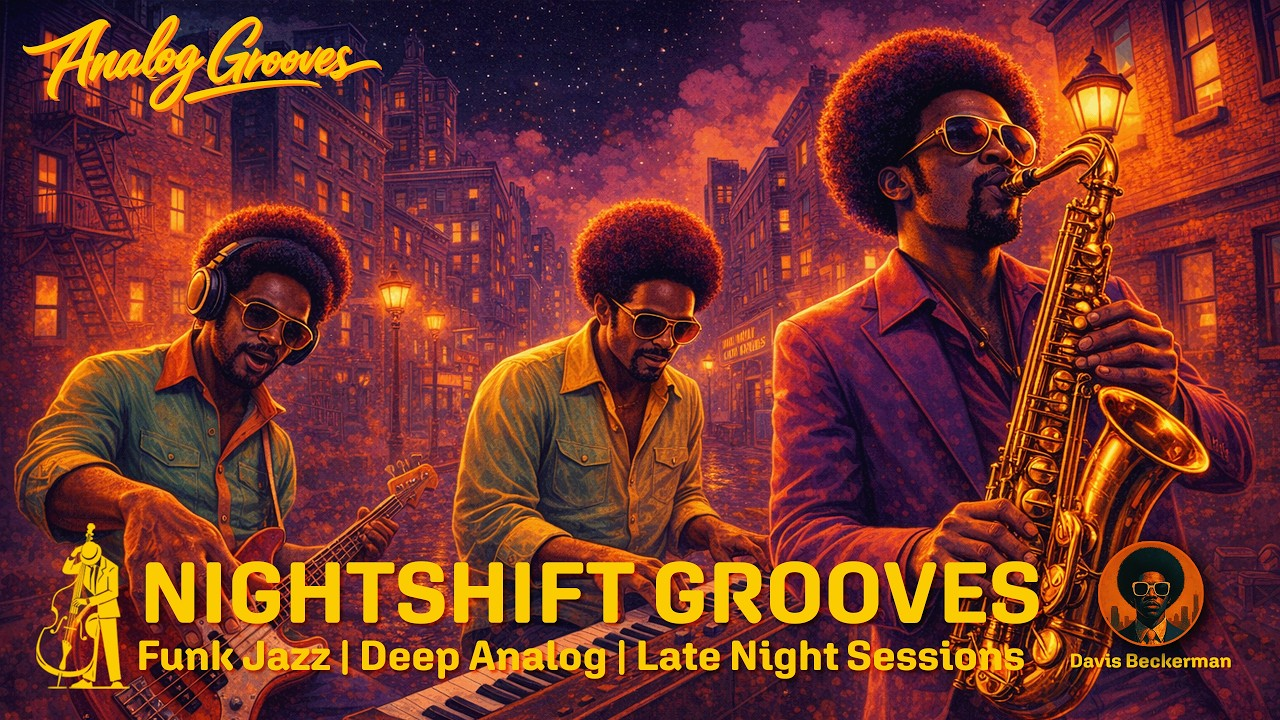 Nightshift Grooves - Jazz,
Funk,
Soul,
Fusion Album by Davis Beckerman