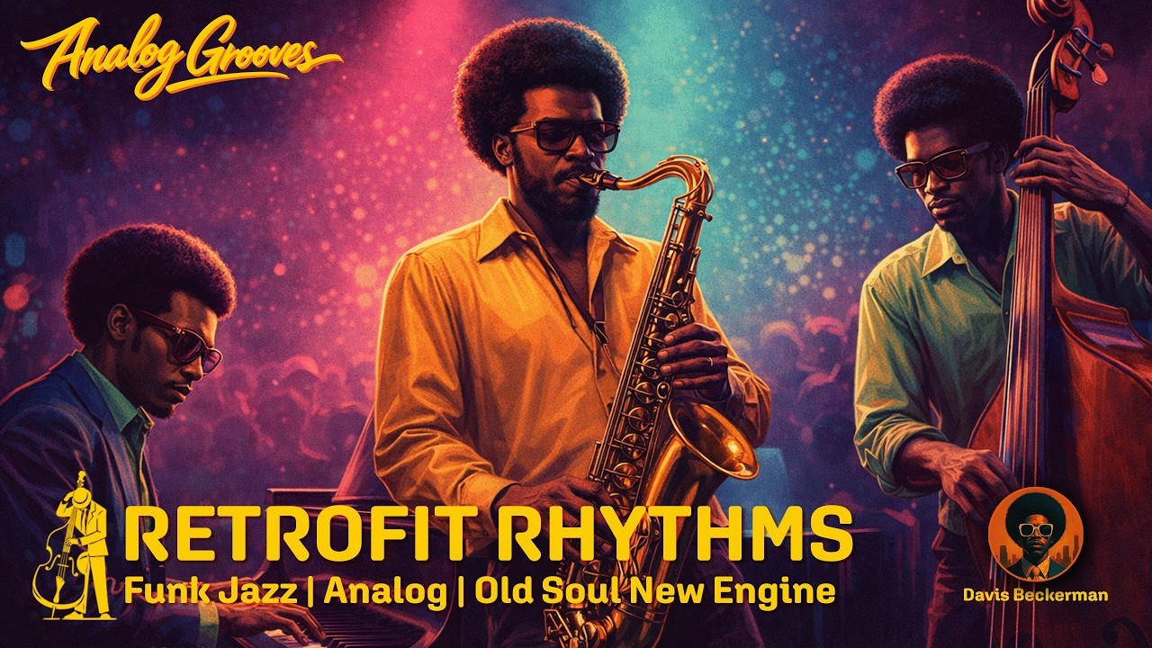 Retrofit Rhythms - Funk Jazz,
Soul Jazz,
Fusion Album by Davis Beckerman