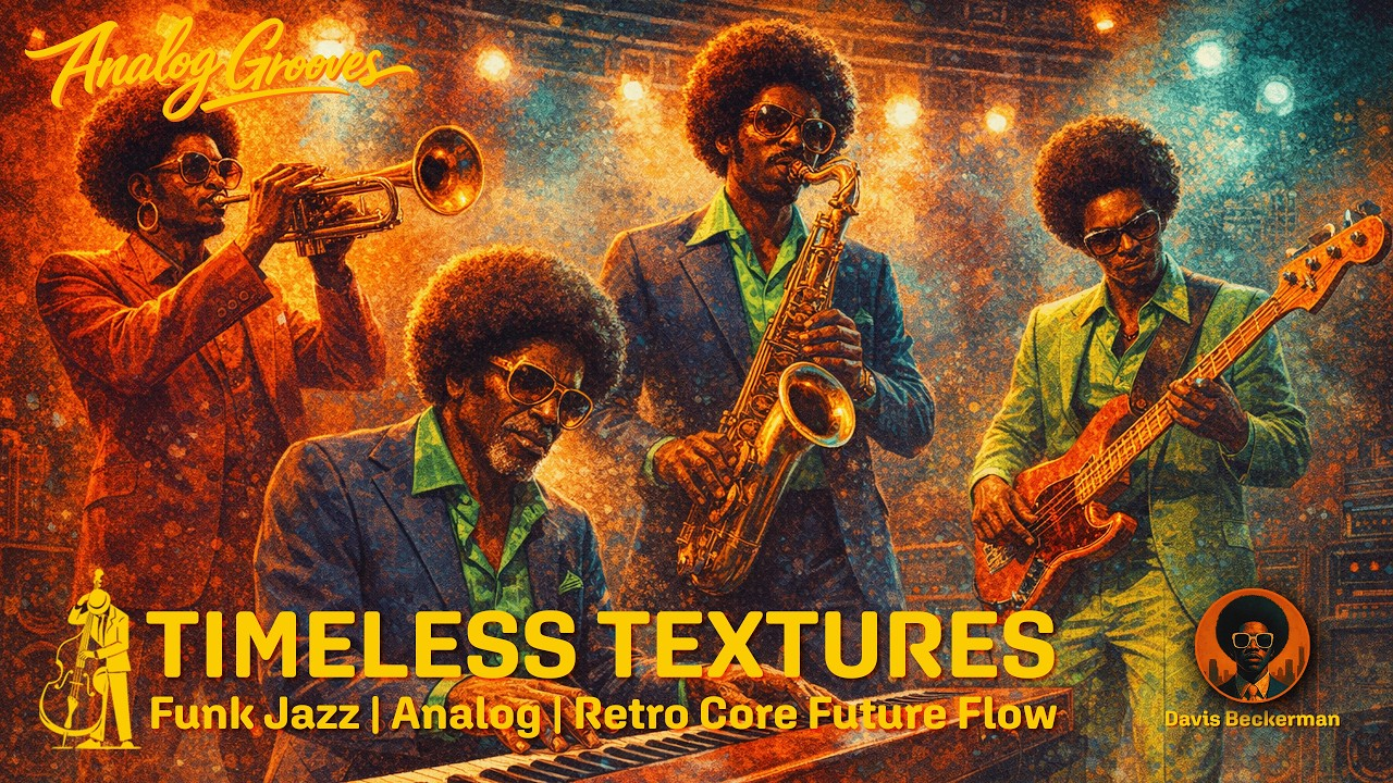Timeless Textures - Funk Jazz,
Nu-Disco Album by Davis Beckerman