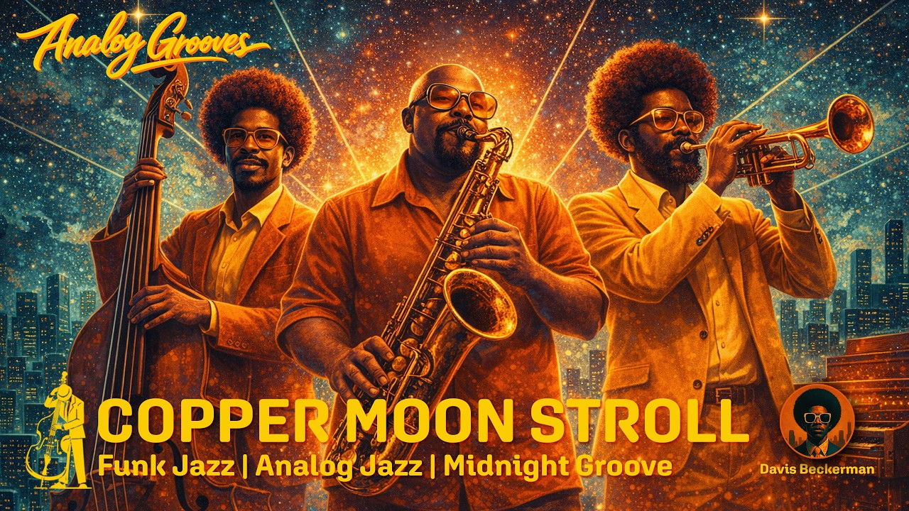 Copper Moon Stroll - Funk Jazz,
Soul Jazz,
Nu-Disco,
Fusion
 Album by Davis Beckerman