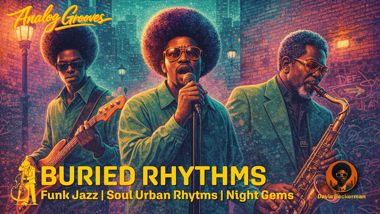 Buried Rhythms - Funk Jazz,
Raw Soul,
Basement Jazz Album by Davis Beckerman