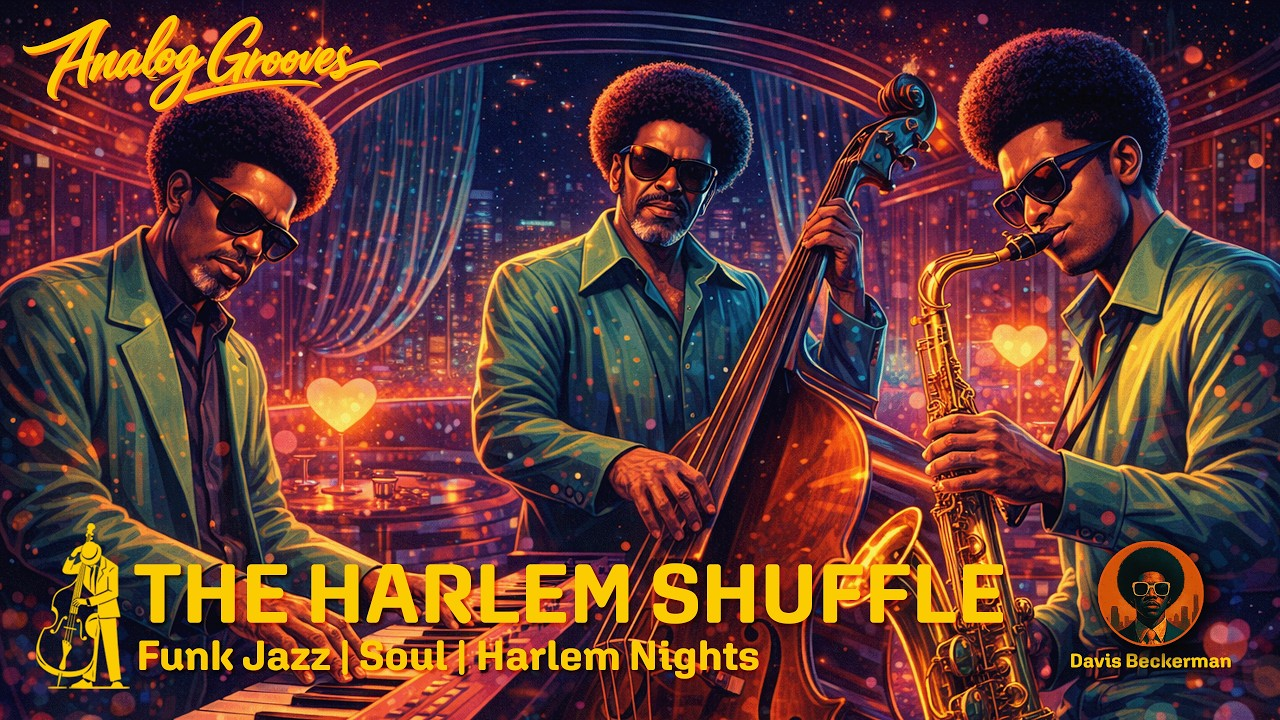 The Harlem Shuffle - Funk Jazz,
Harlem Soul,
Brass Lounge, Album by Davis Beckerman
