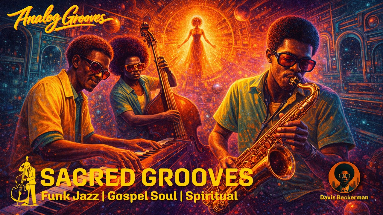 Sacred Grooves - Funk Jazz,
Gospel Soul,
Gritty Lounge Album by Davis Beckerman