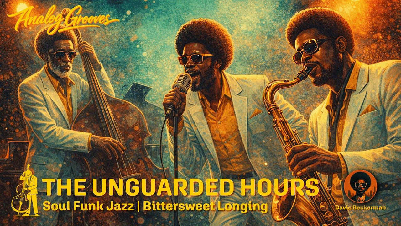The Unguarded Hours - Soul Funk Jazz,
Vintage Soul,
1960s-70s American Funk Jazz Album by Davis Beckerman