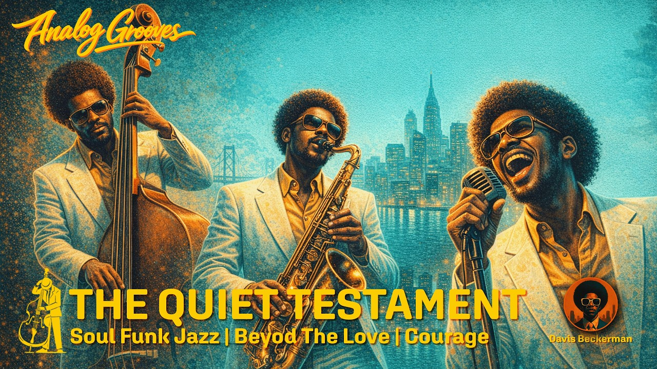 The Quiet Testament - Soul Funk Jazz,
Vintage Soul,
1960s-70s American Funk Jazz Album by Davis Beckerman